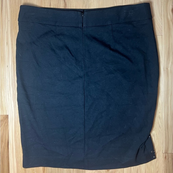 Cache Y2k Black Mini Studded Skirt Sz 10 Western Bohemian Indie Hippie Festival - Picture 3 of 4